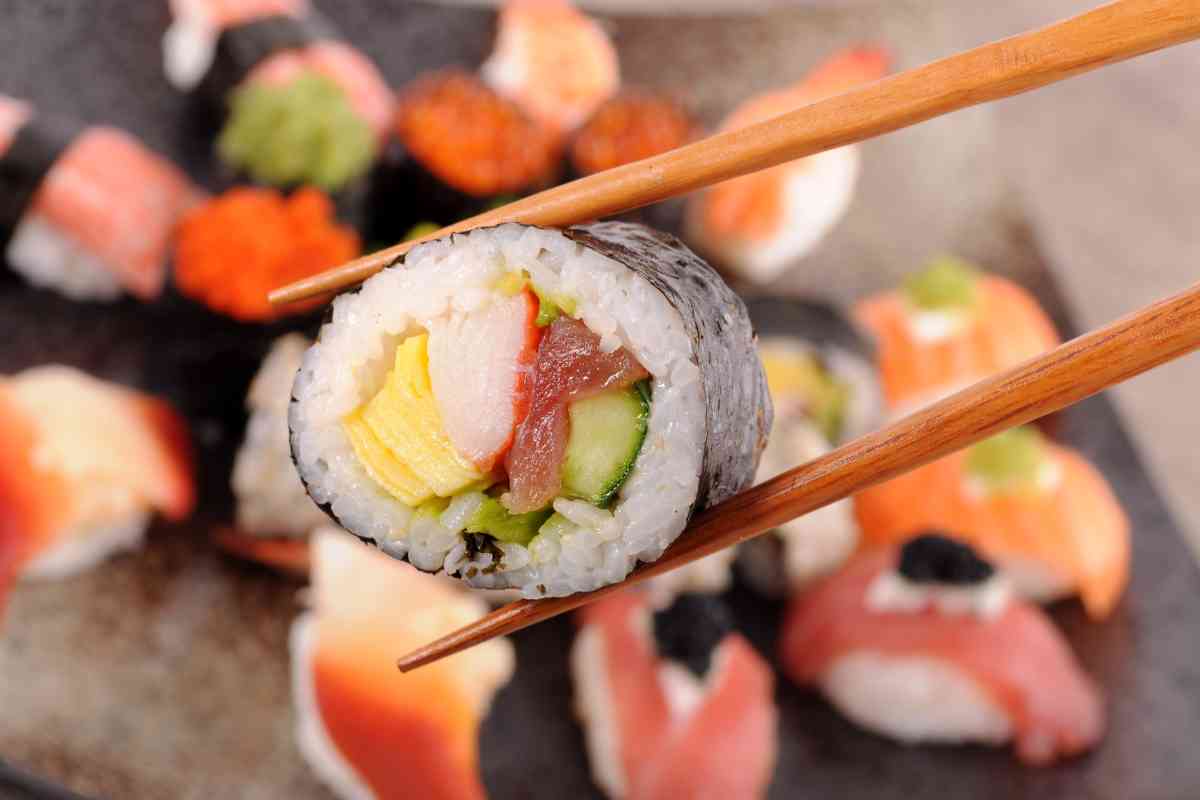 Il sushi da mangiare quando si è a dieta